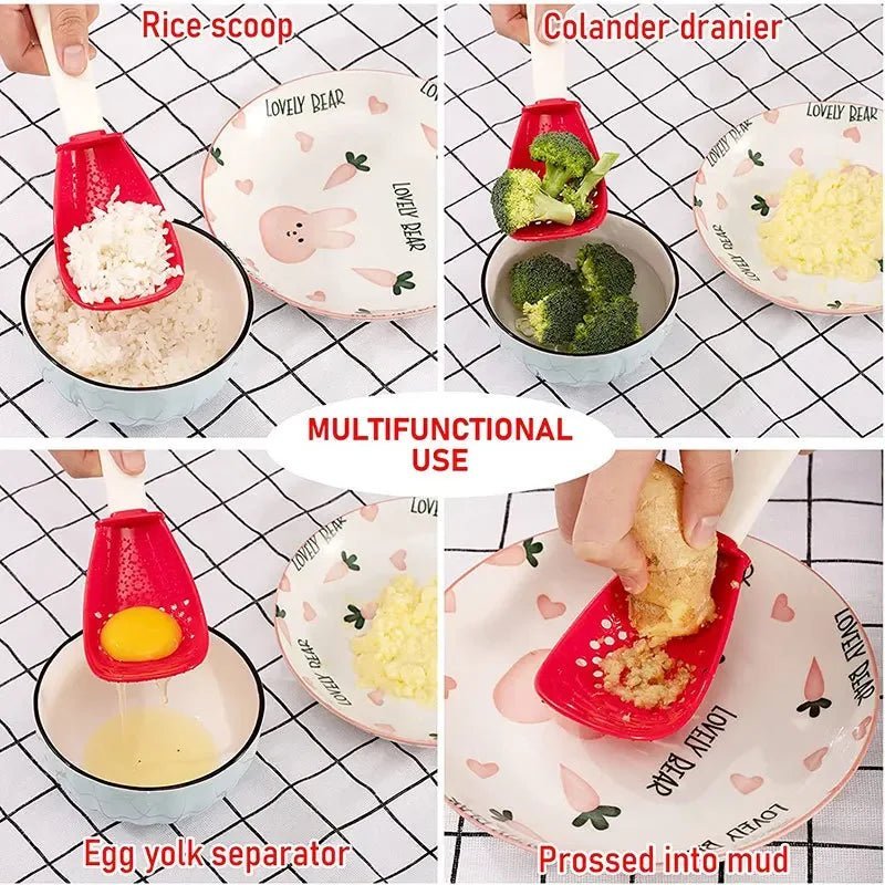 Cuchara de cocina multifuncional